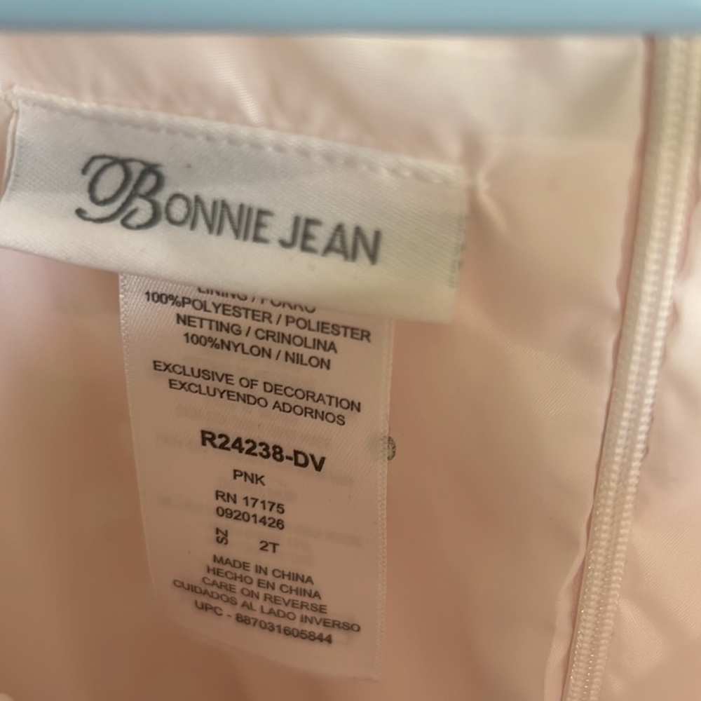 Bonnie jean dress in pink size‎ 2T - Picture 3 of 3